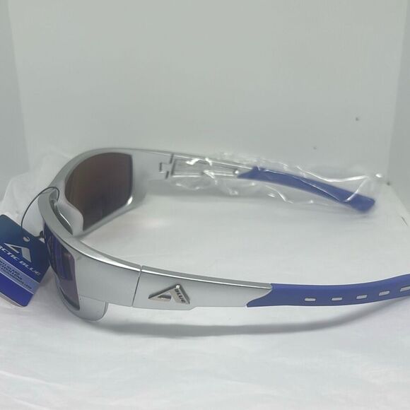 Arctic Blue Wraparound Sports Sunglasses – UV Protection - Picture 2 of 3